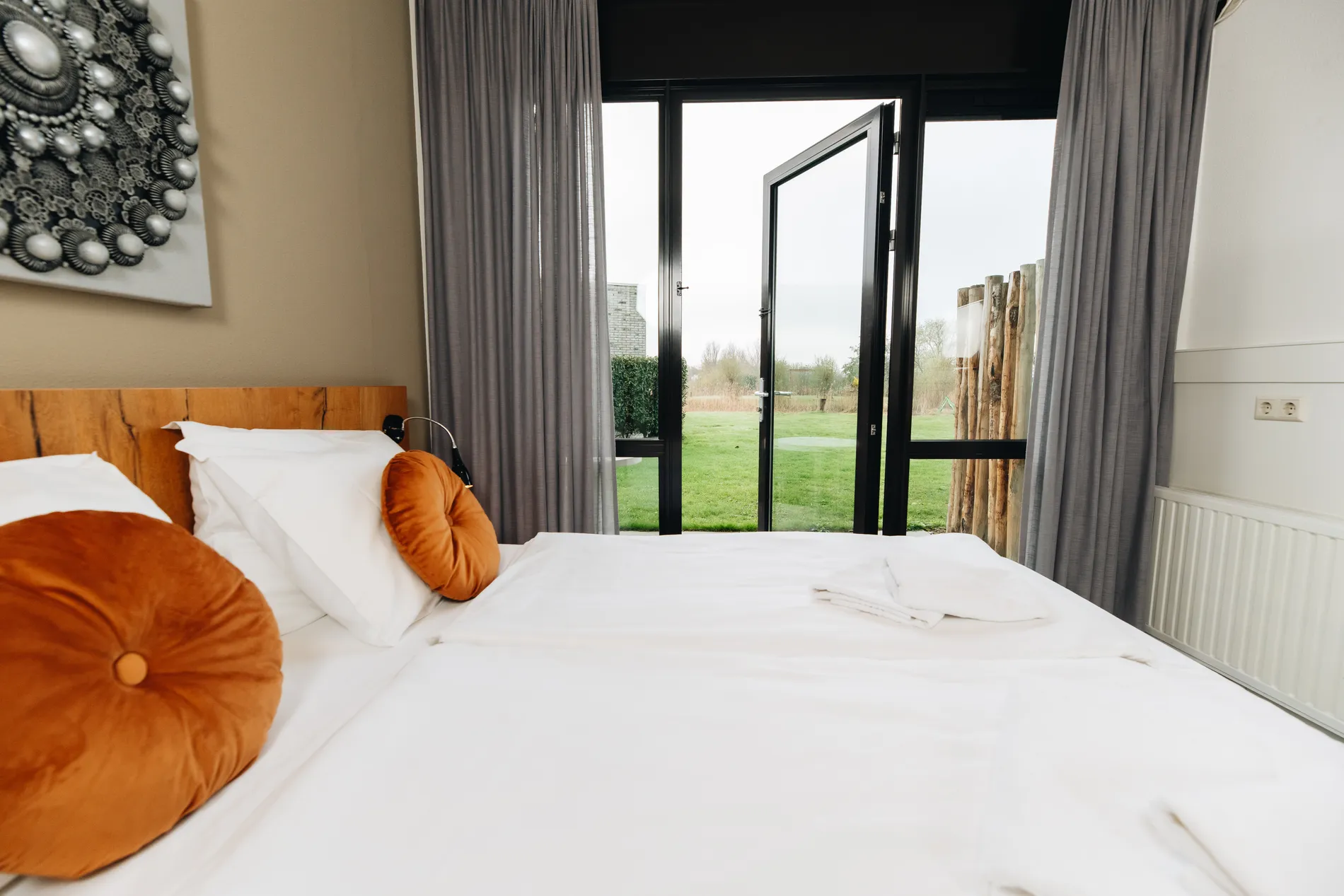 Duinkamer met luxe voorzieningen